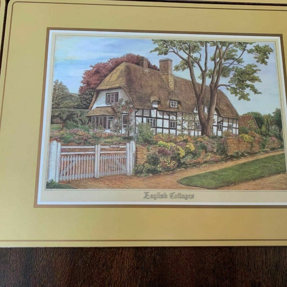 Pimpernel English Cottages Place Mats Made in Engl - Picture 4 of 9